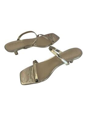 Beach By Matisse Jeanne Gold Kitten Heel Shoes Size 9